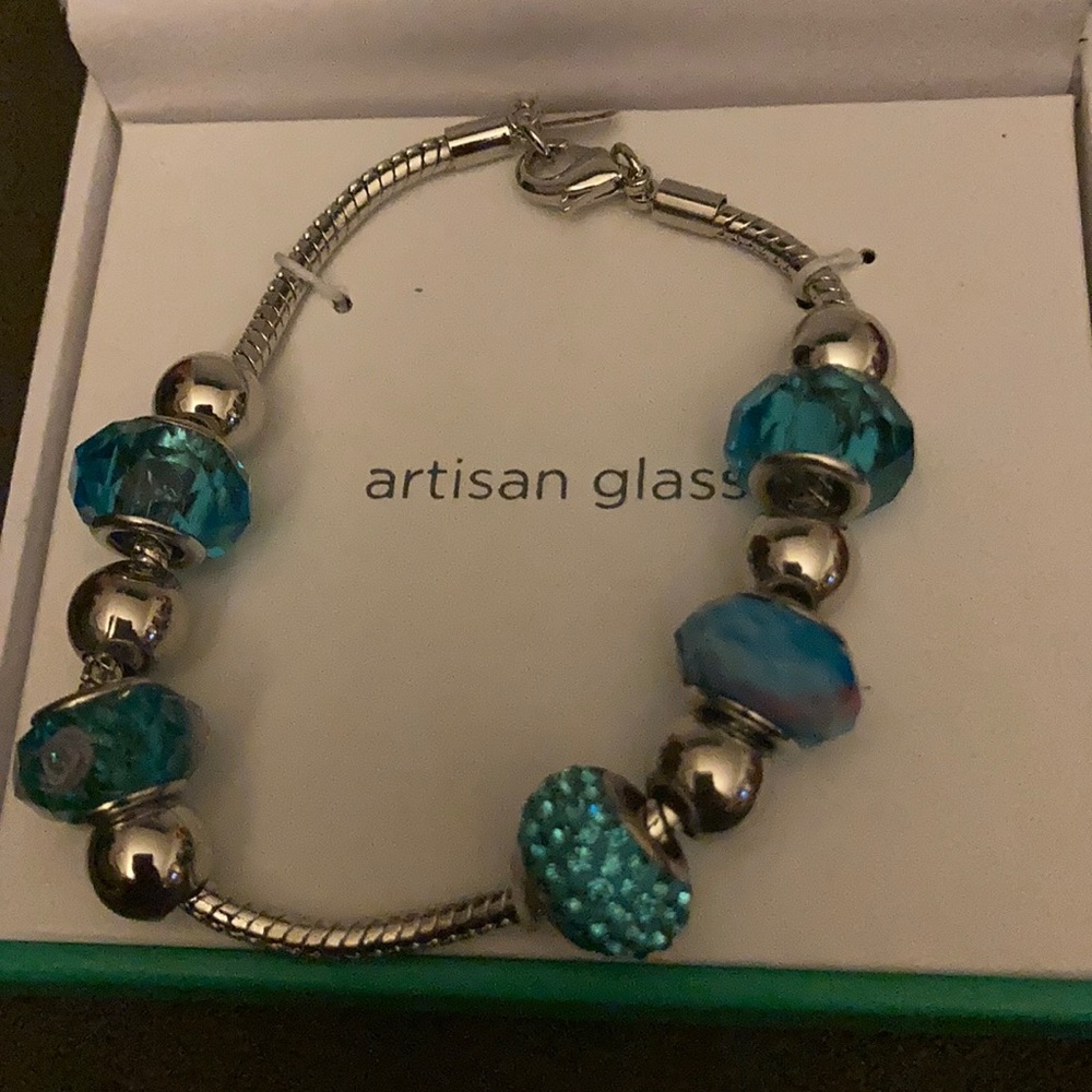 Glass Bead Bracelet